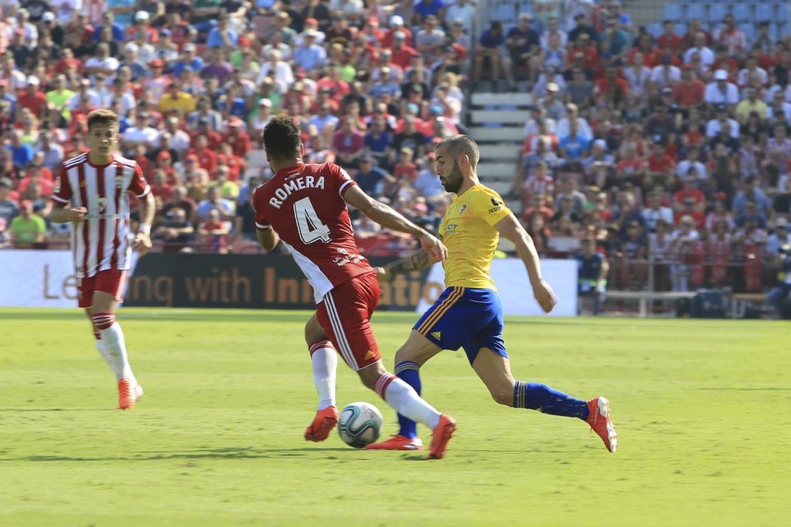 Las mejores imágenes del partido Almería-Cádiz (1-2)