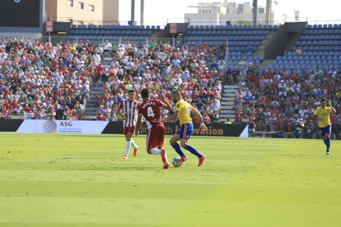 Las mejores imágenes del partido Almería-Cádiz (1-2)