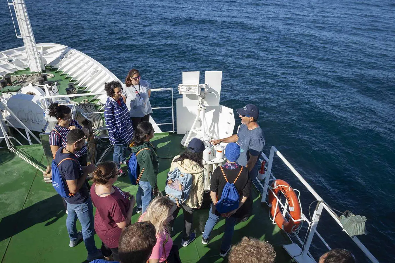 Jóvenes científicos se forman a bordo del buque escuela &#039;Intermares&#039;