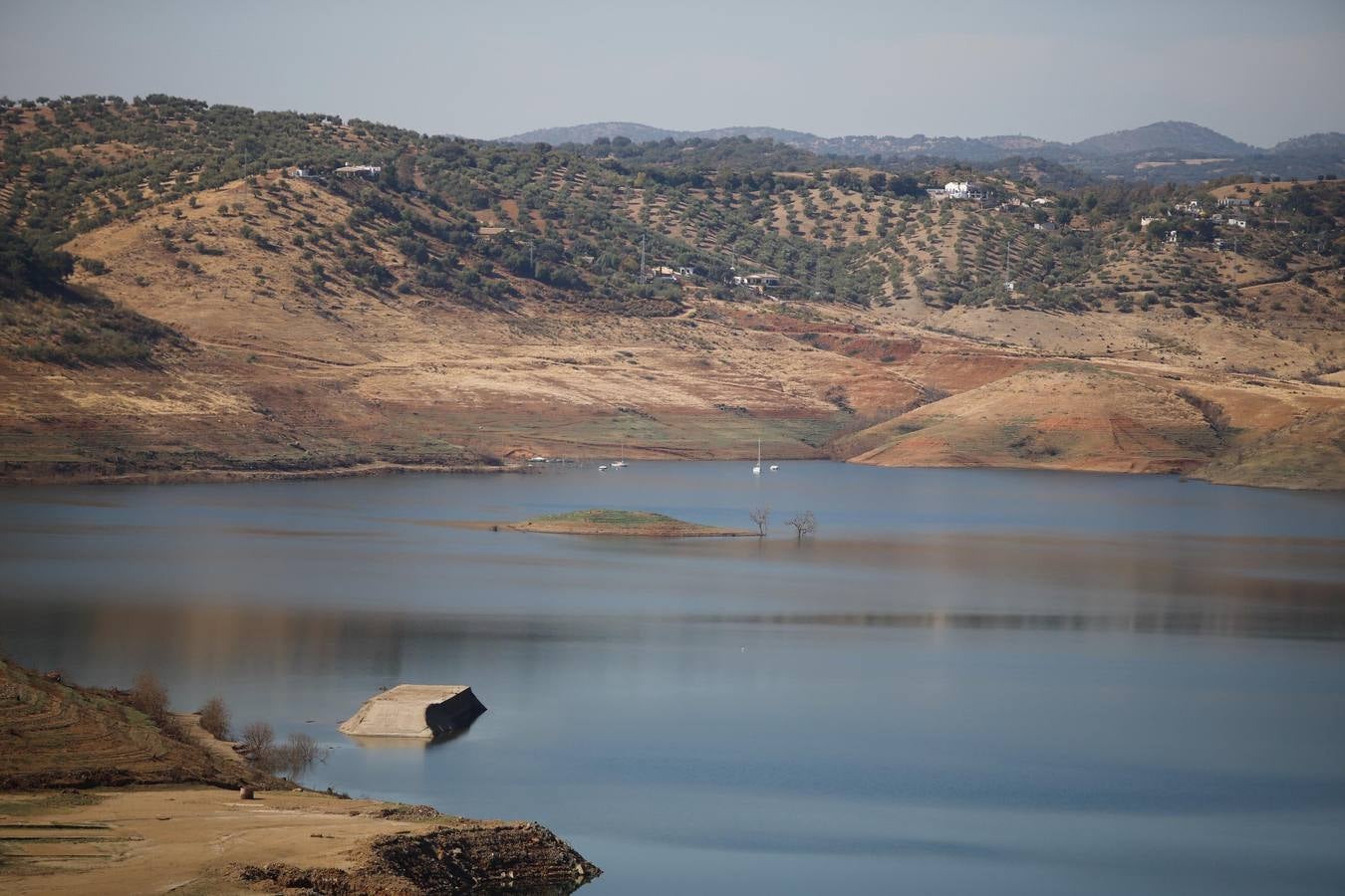 En imágenes, así está el pantano de La Breña II en Córdoba