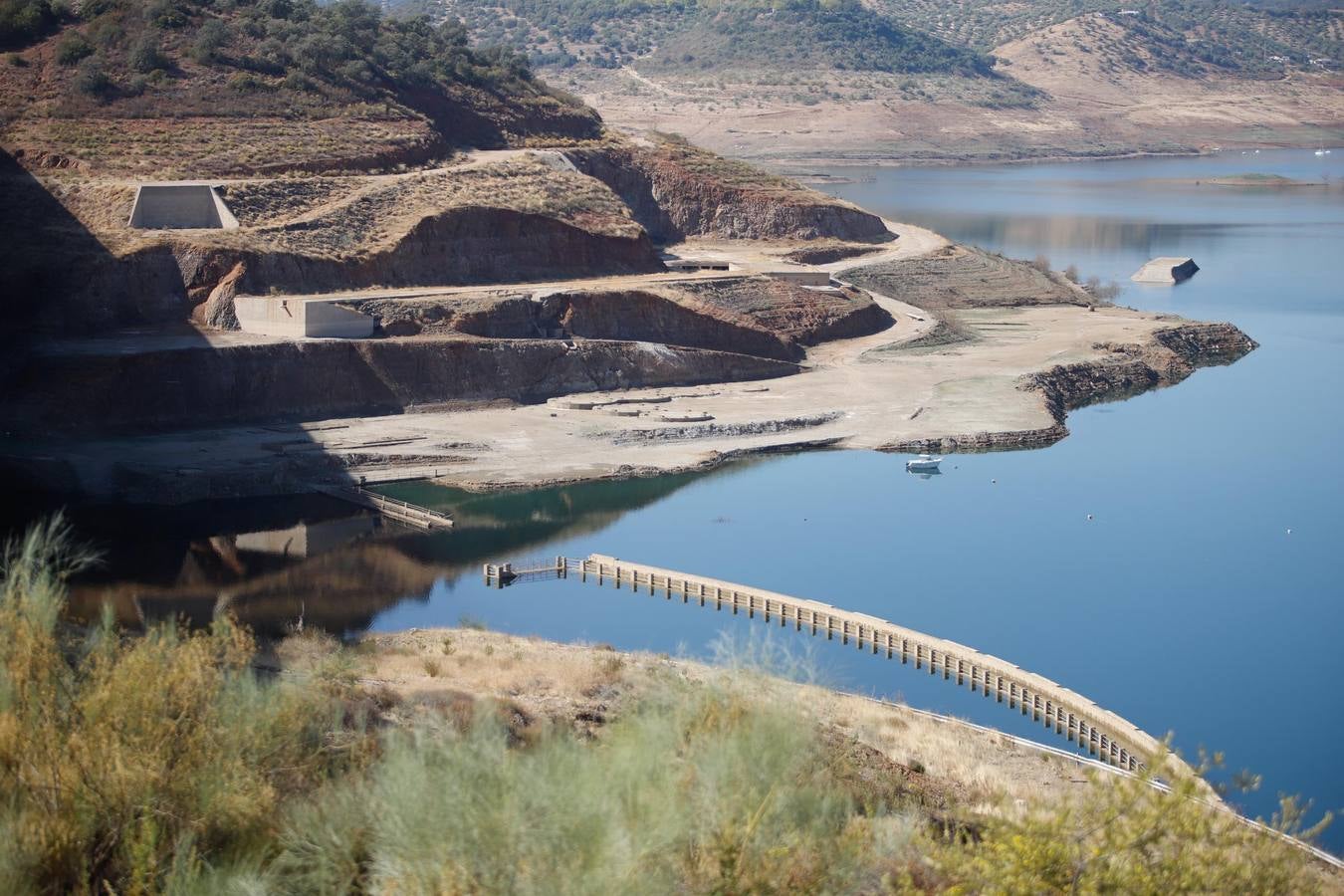 En imágenes, así está el pantano de La Breña II en Córdoba