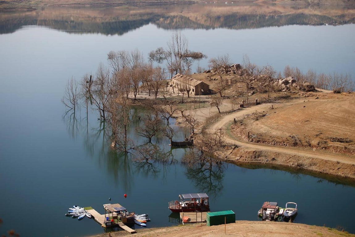 En imágenes, así está el pantano de La Breña II en Córdoba
