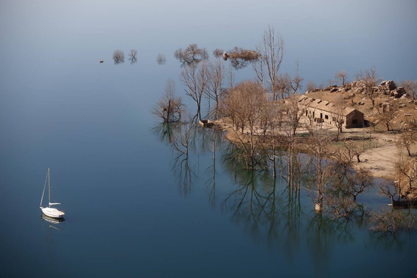 En imágenes, así está el pantano de La Breña II en Córdoba