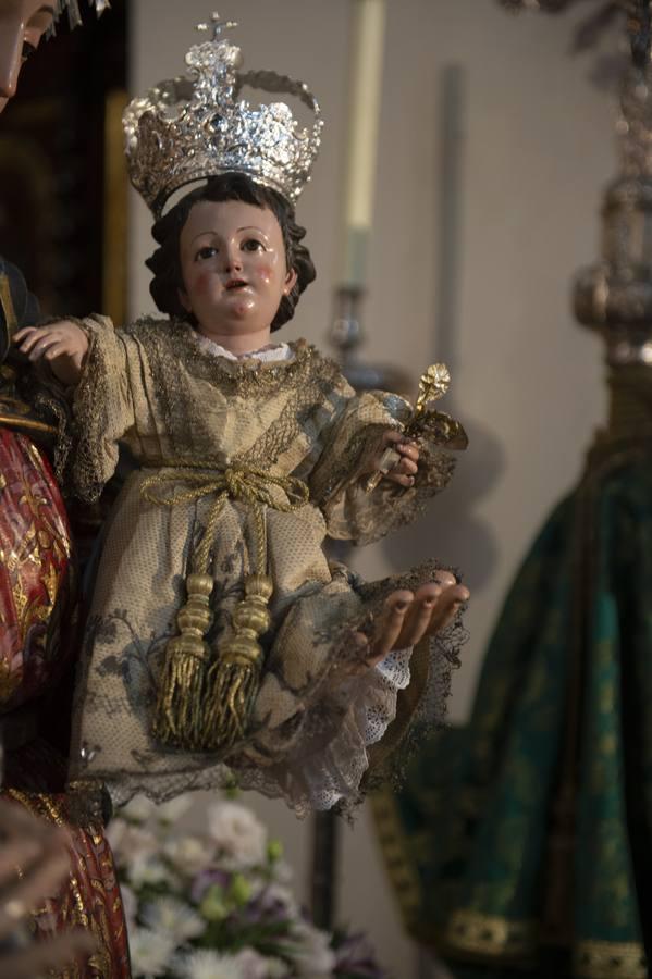 La Virgen del Rosario de San Vicente, tras la restauración