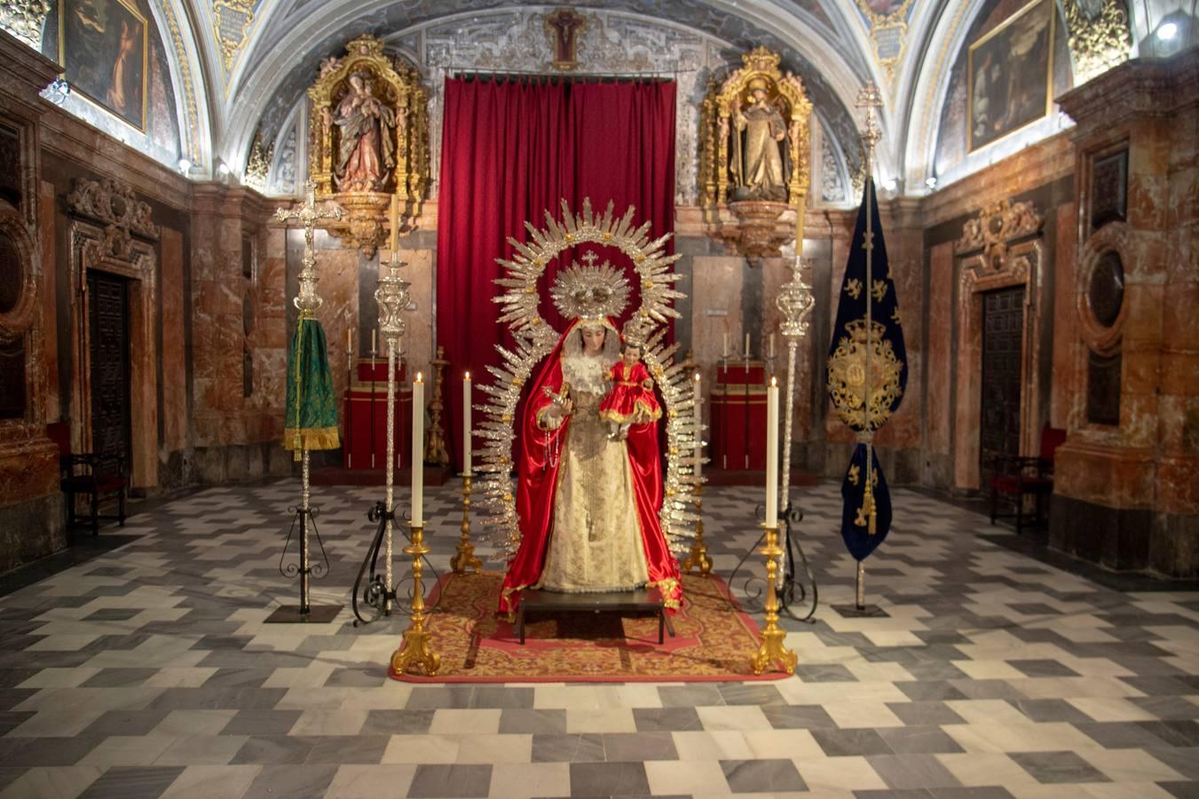 La Virgen del Rosario, en Montserrat