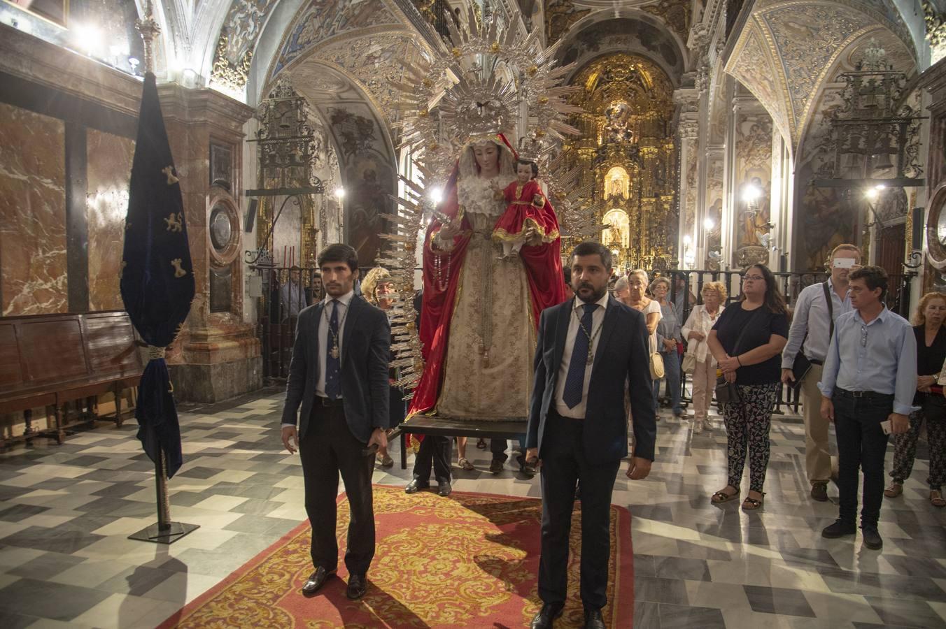 La Virgen del Rosario, en Montserrat