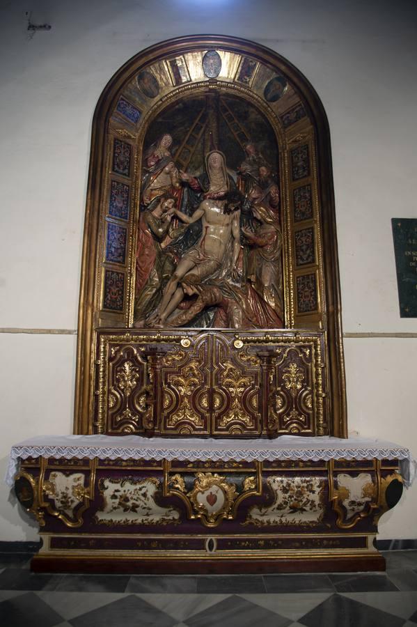 Los detalles de la restauración del retablo de los Ponce de León