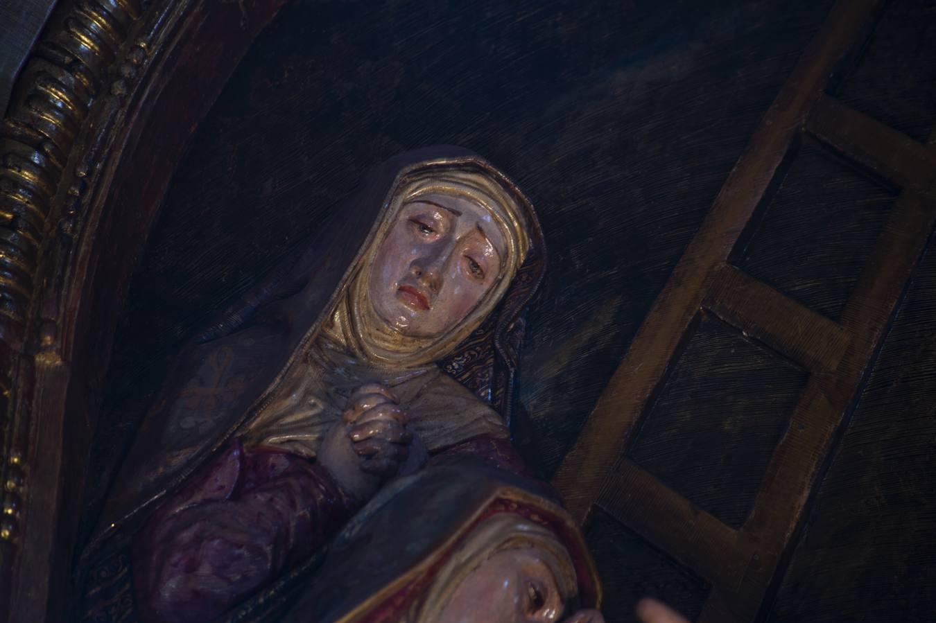 Los detalles de la restauración del retablo de los Ponce de León