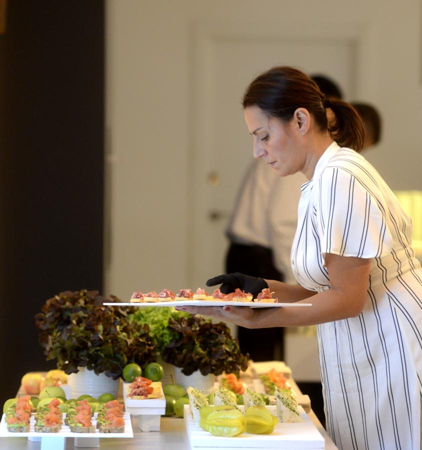 Así ha sido el sano y saludable catering del evento de presentación de ABC Bienestar.