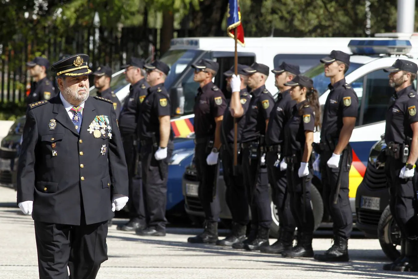Celebración del Día de la Policía Nacional, en imágenes