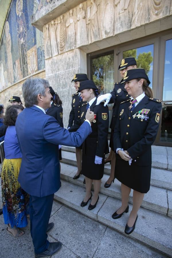 En imágenes, la Policía Nacional celebra en Córdoba a su patrón