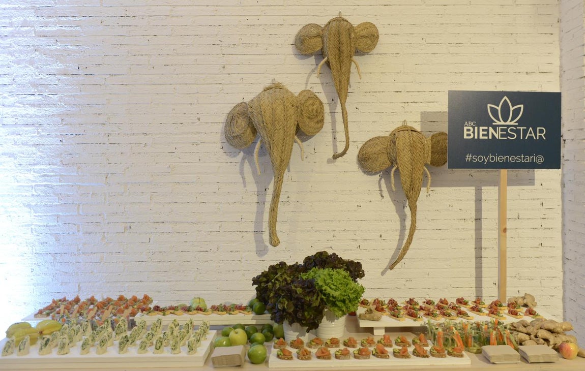 Tras la participación, los invitados a la presentación de ABC Bienestar disfrutaron de un catering saludable.