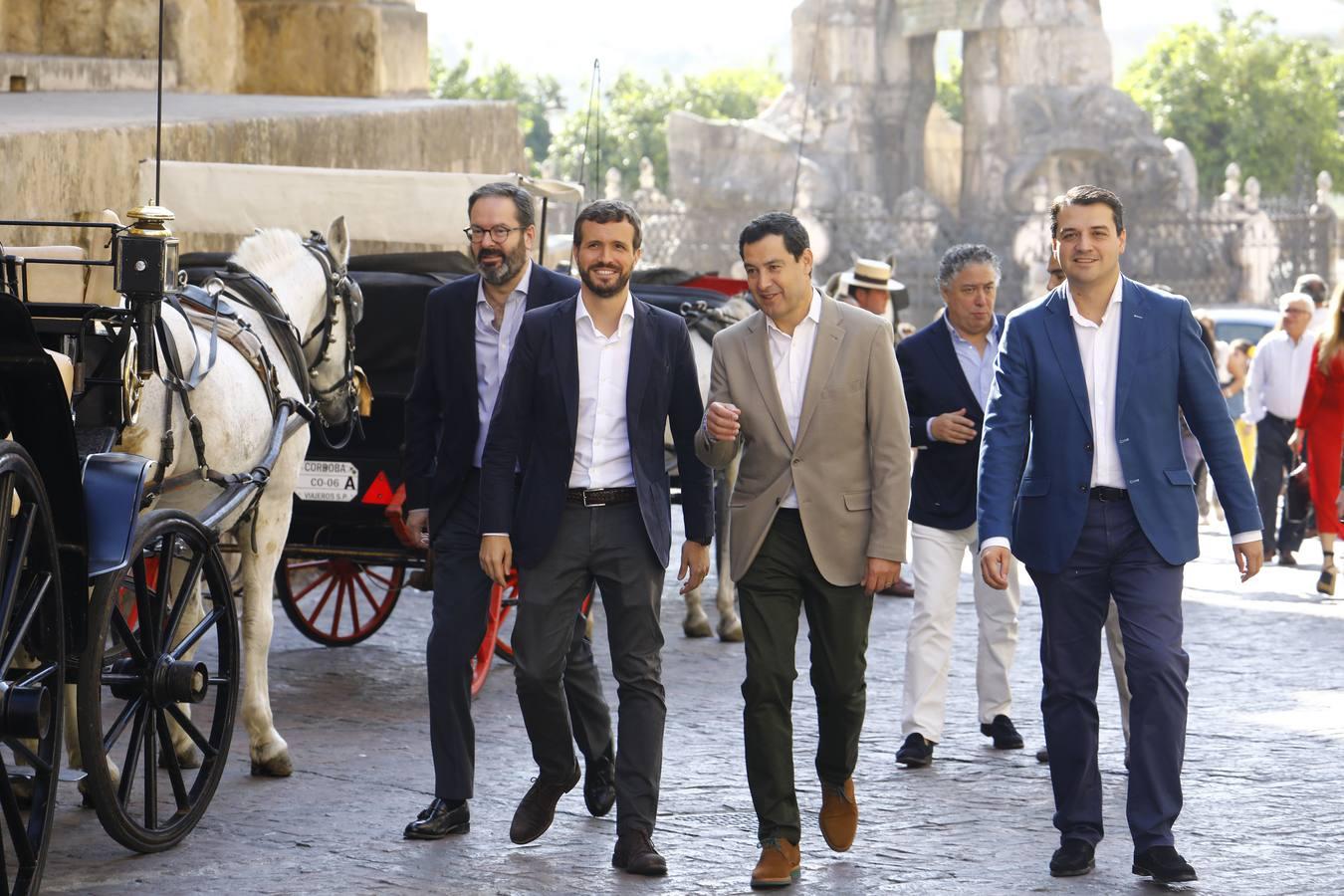 El paso de Pablo Casado por la Convención Económica del PP en Córdoba, en imágenes