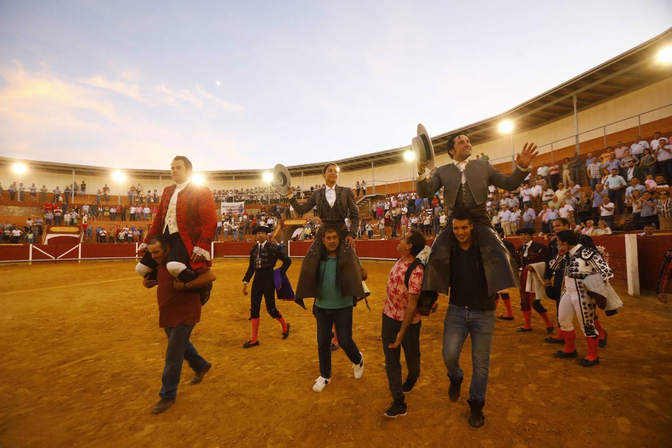 La corrida de rejones en Montoro, en imágenes