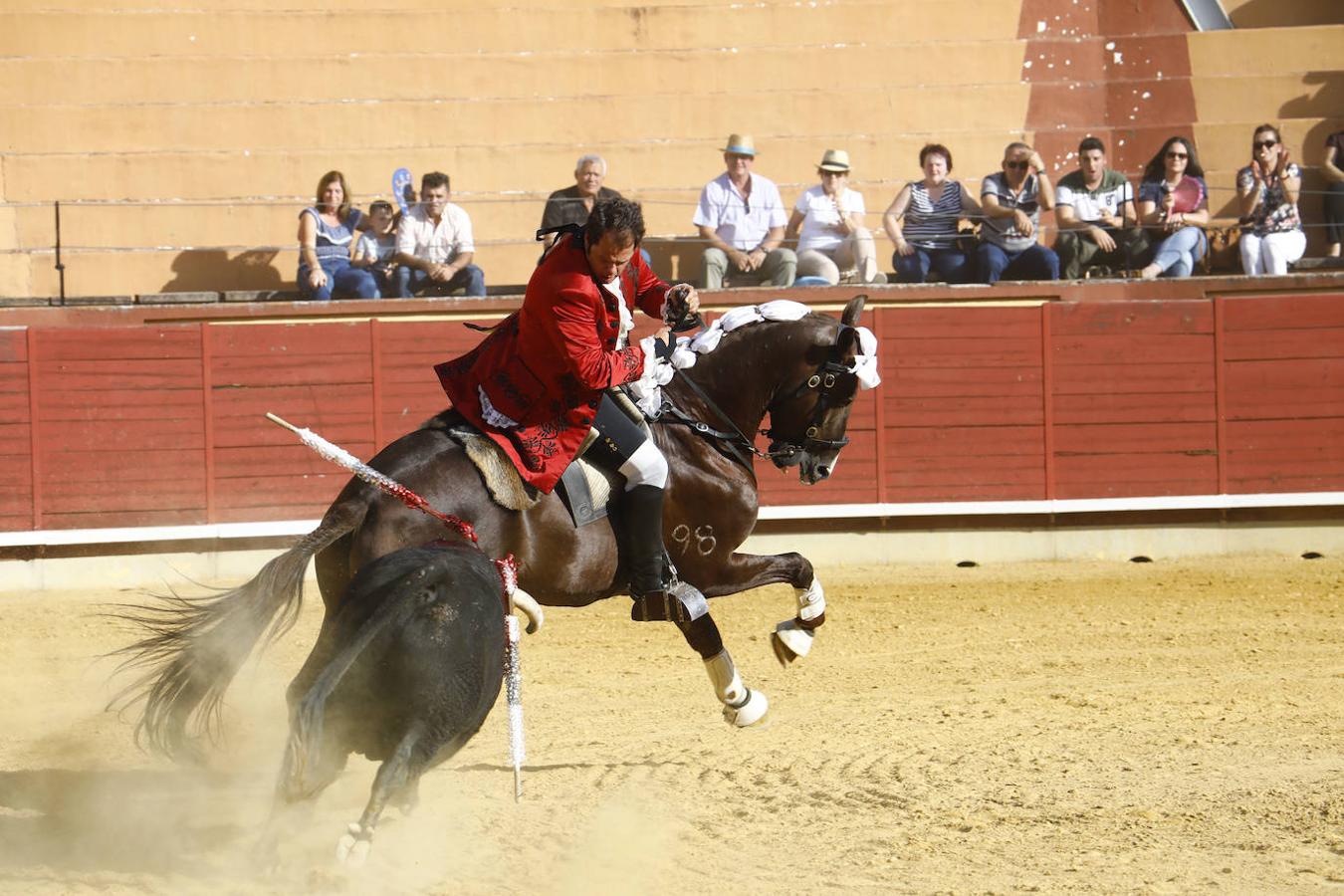 La corrida de rejones en Montoro, en imágenes