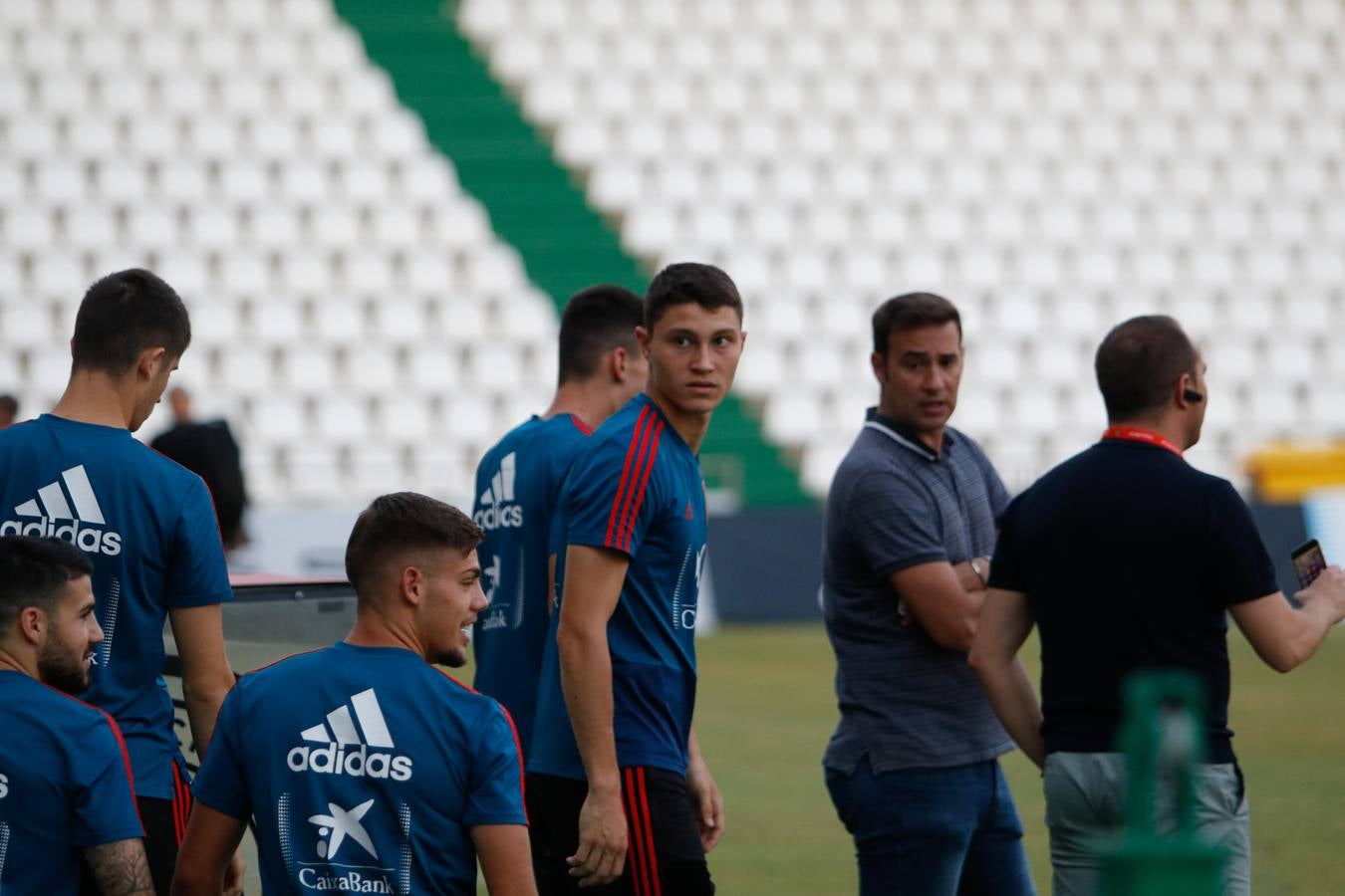 Lo mejor del entrenamiento de España sub 21 en Córdoba, en imágenes