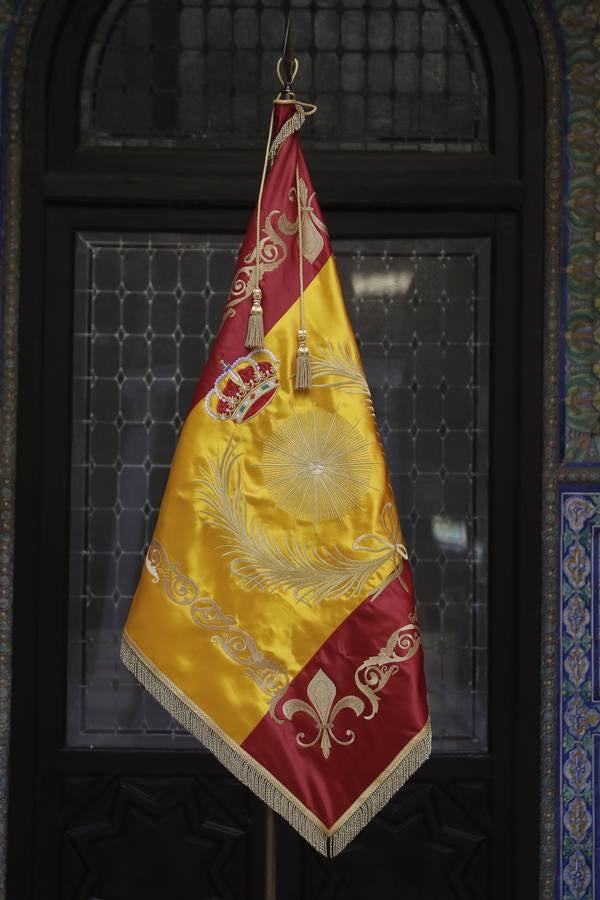 Exposición de banderas históricas en la Capitanía General