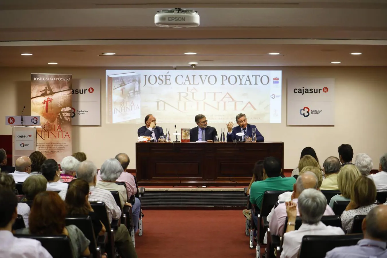La presentación de «La ruta infinita» de José Calvo Poyato, en imágenes