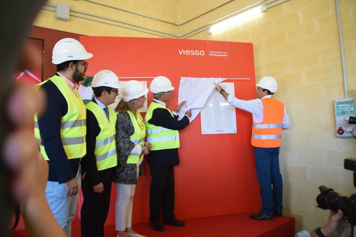 Viesgo inaugura su nuevo parque eólico en Puerto Real