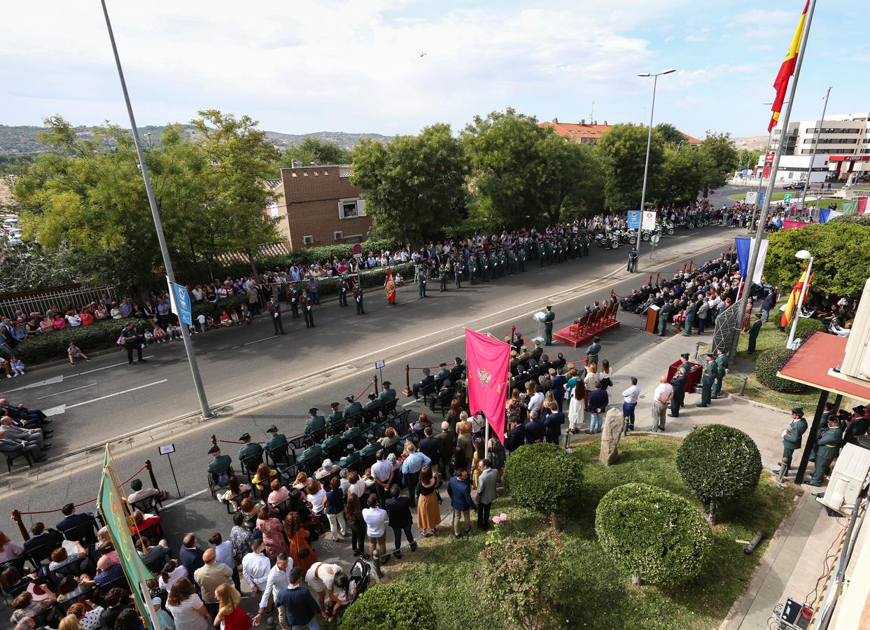 El acto de la patrona de la Guardia Civil en Toledo, en imágenes