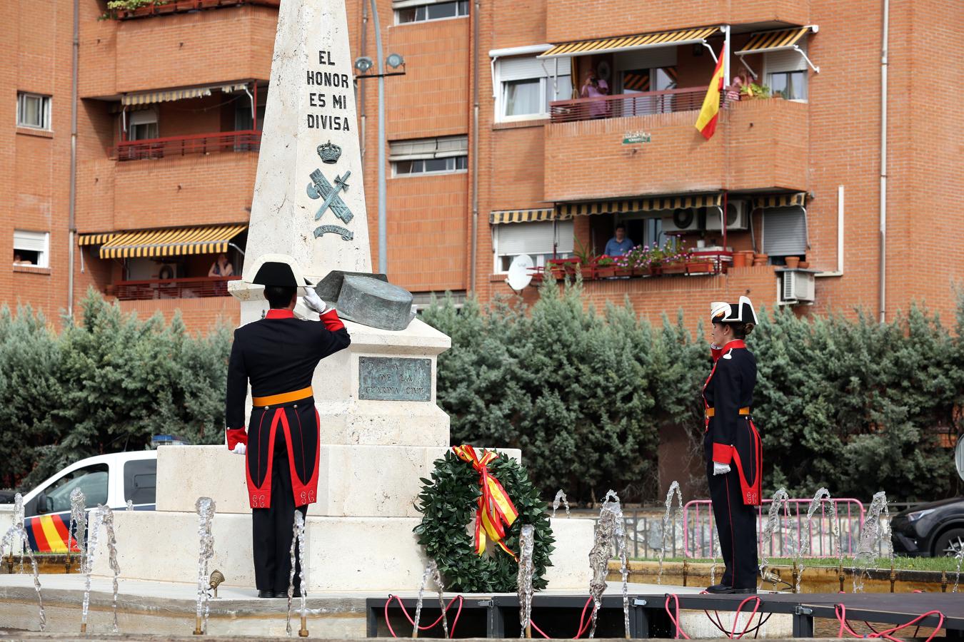 El acto de la patrona de la Guardia Civil en Toledo, en imágenes