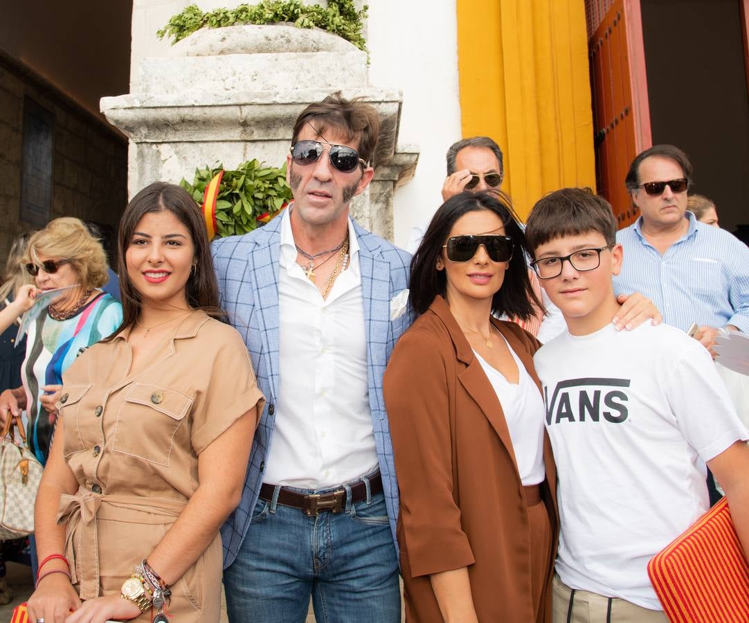 Paloma Padilla, Juan José Padilla, Lydia Cabello y Martín Padilla