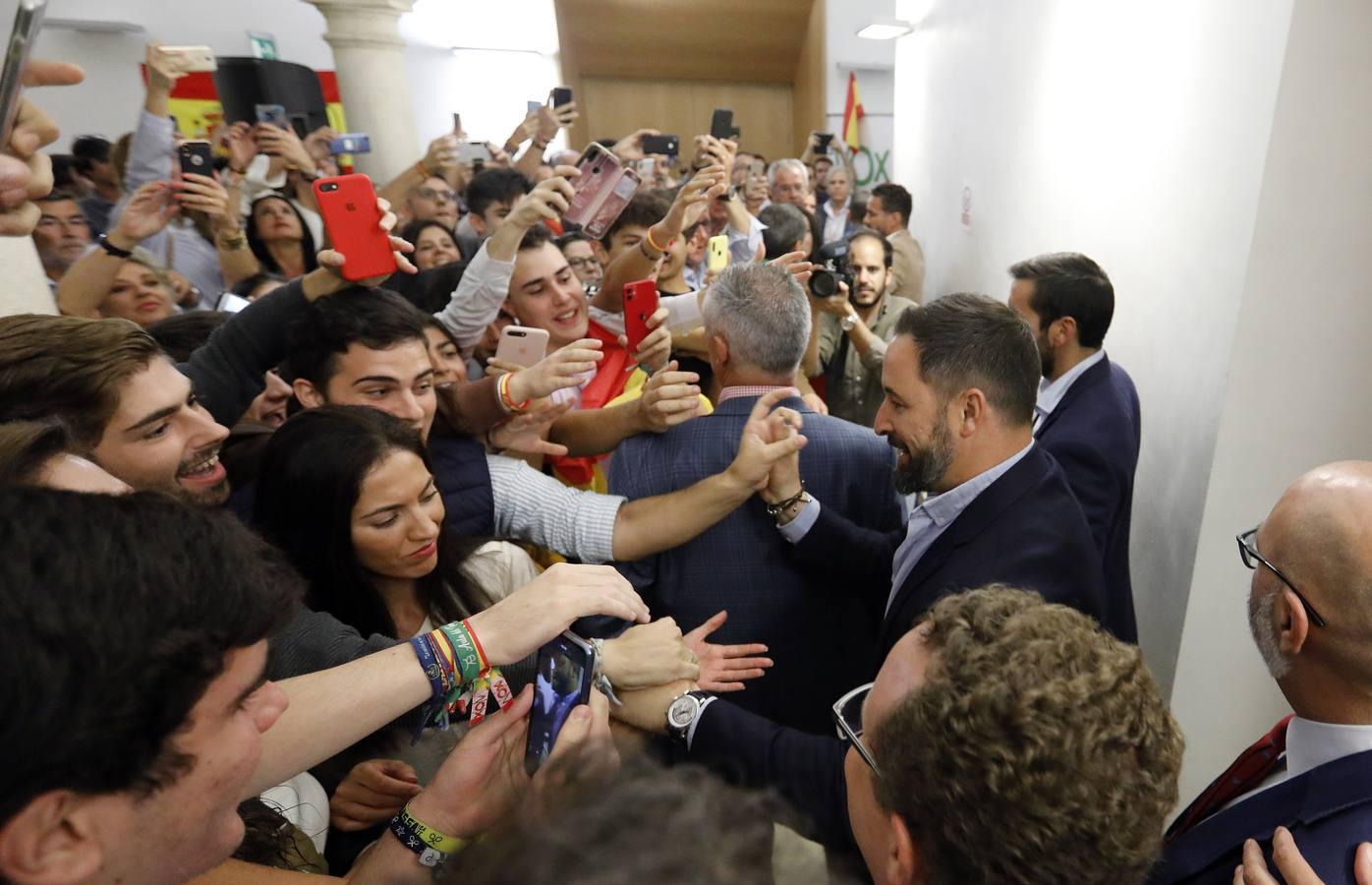 El mitin de Vox con Santiago Abascal en Córdoba, en imágenes