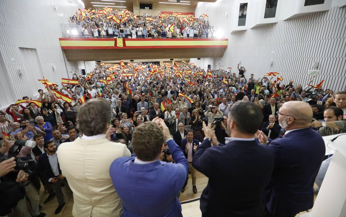 El mitin de Vox con Santiago Abascal en Córdoba, en imágenes