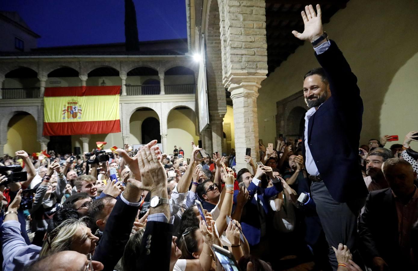 El mitin de Vox con Santiago Abascal en Córdoba, en imágenes