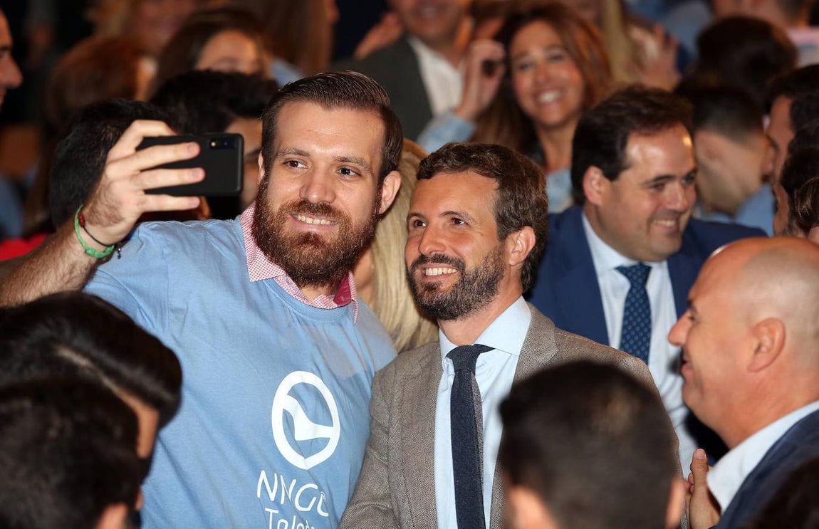 Acto preelectoral de Pablo Casado en Toledo