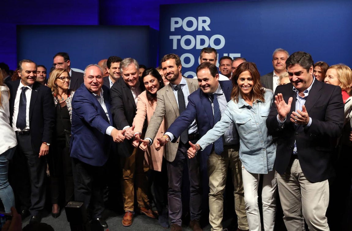 Acto preelectoral de Pablo Casado en Toledo