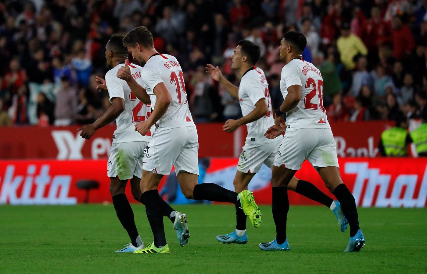 Las mejores imágenes de la victoria del Sevilla FC frente al Levante