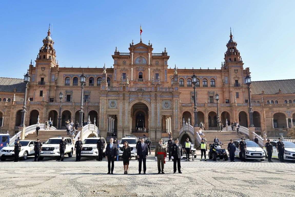 25 aniversario de la Policía autonómica de Andalucía, en Sevilla