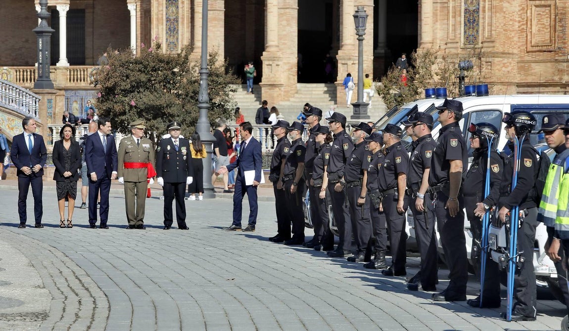 25 aniversario de la Policía autonómica de Andalucía, en Sevilla