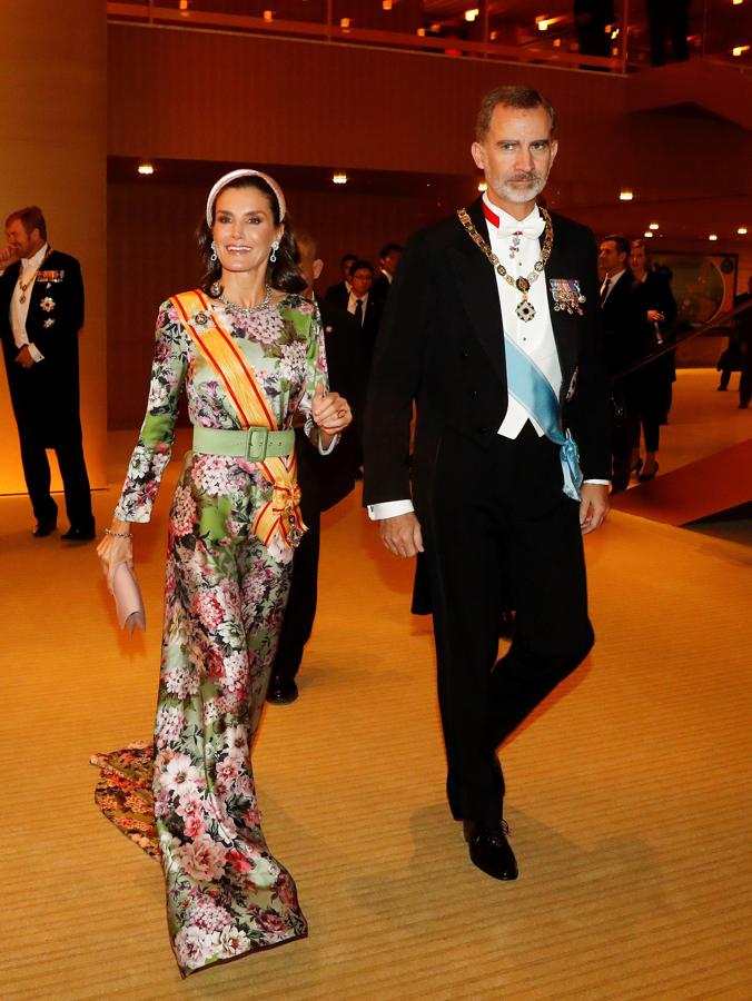 El Rey Felipe y la Reina Letizia. 