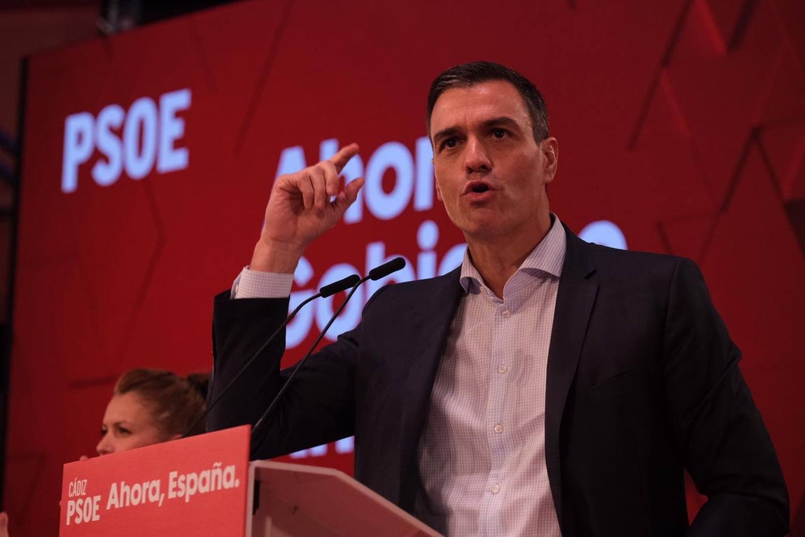 Fotos: Pedro Sánchez y Susana Díaz en Cádiz