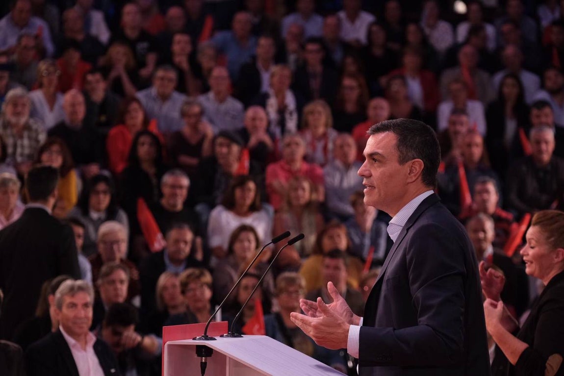 Fotos: Pedro Sánchez y Susana Díaz en Cádiz