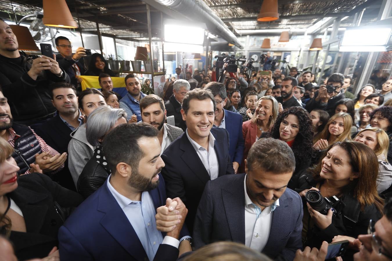 El acto de Albert Rivera en Córdoba, en imágenes