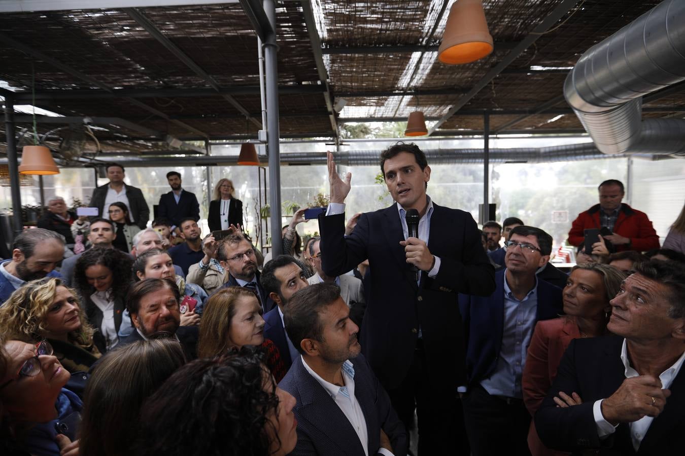 El acto de Albert Rivera en Córdoba, en imágenes