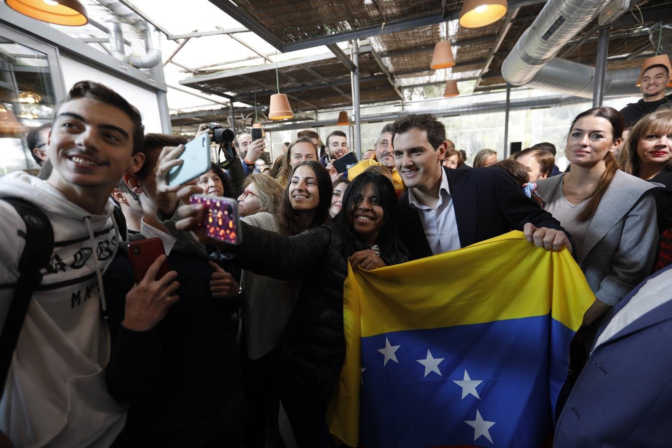 El acto de Albert Rivera en Córdoba, en imágenes