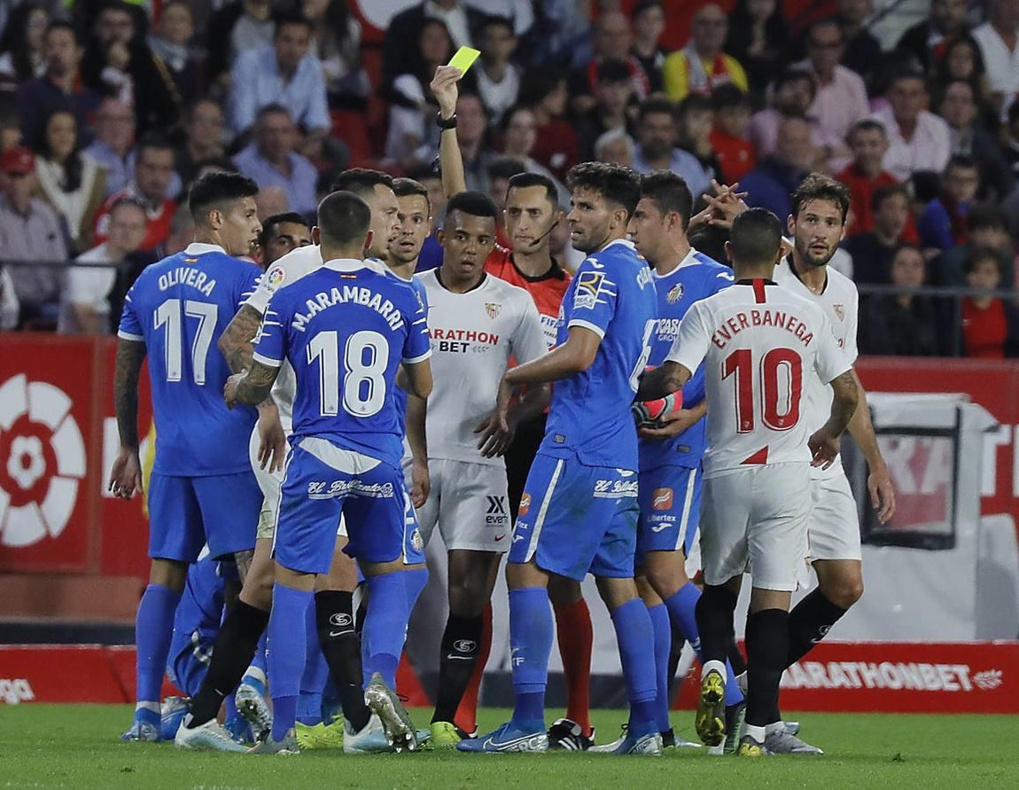 Las mejores imágenes de la victoria del Sevilla ante el Getafe