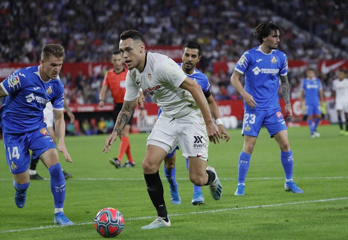 Las mejores imágenes de la victoria del Sevilla ante el Getafe