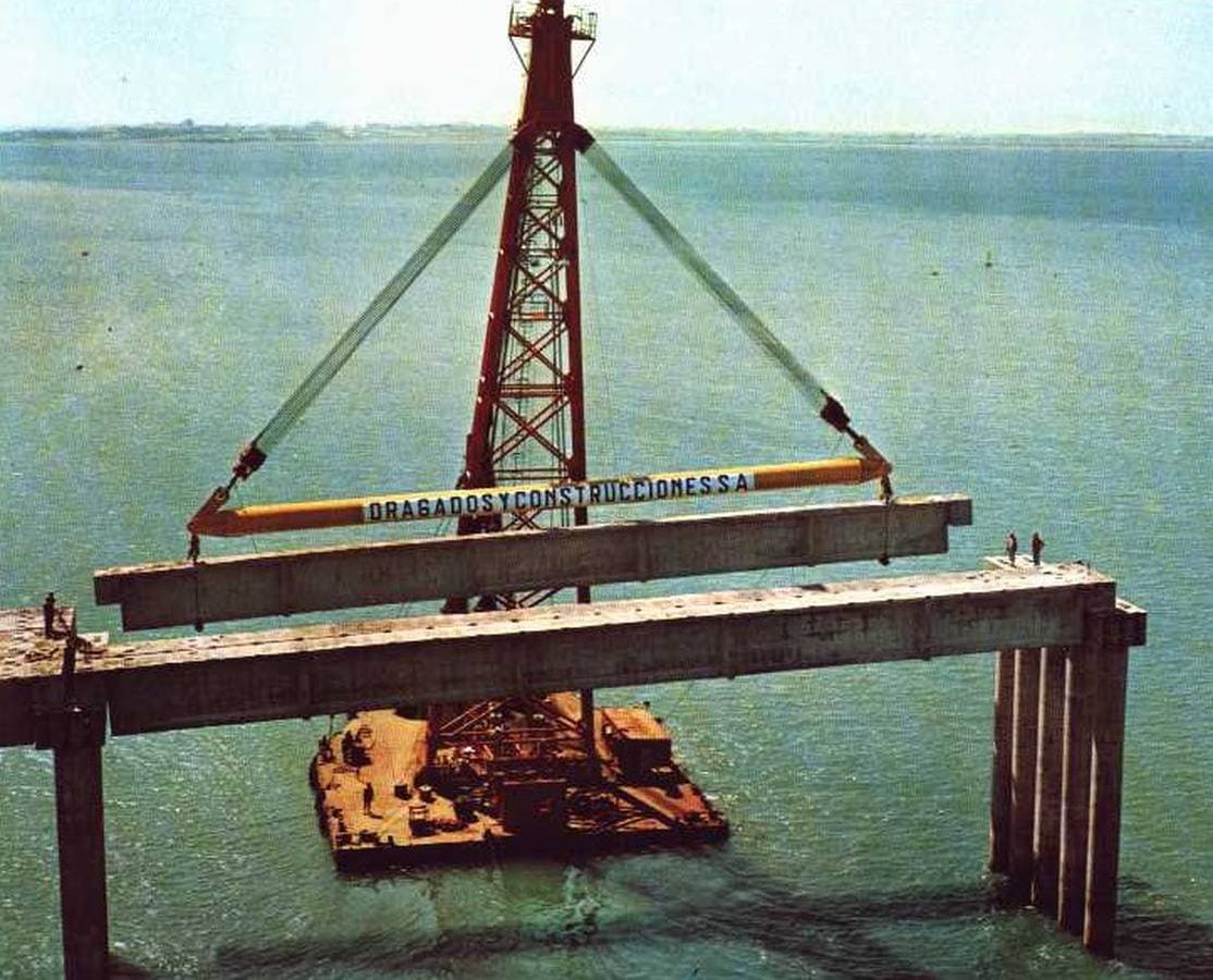 FOTOS: 50 años del Puente Carranza de Cádiz, la historia de un coloso