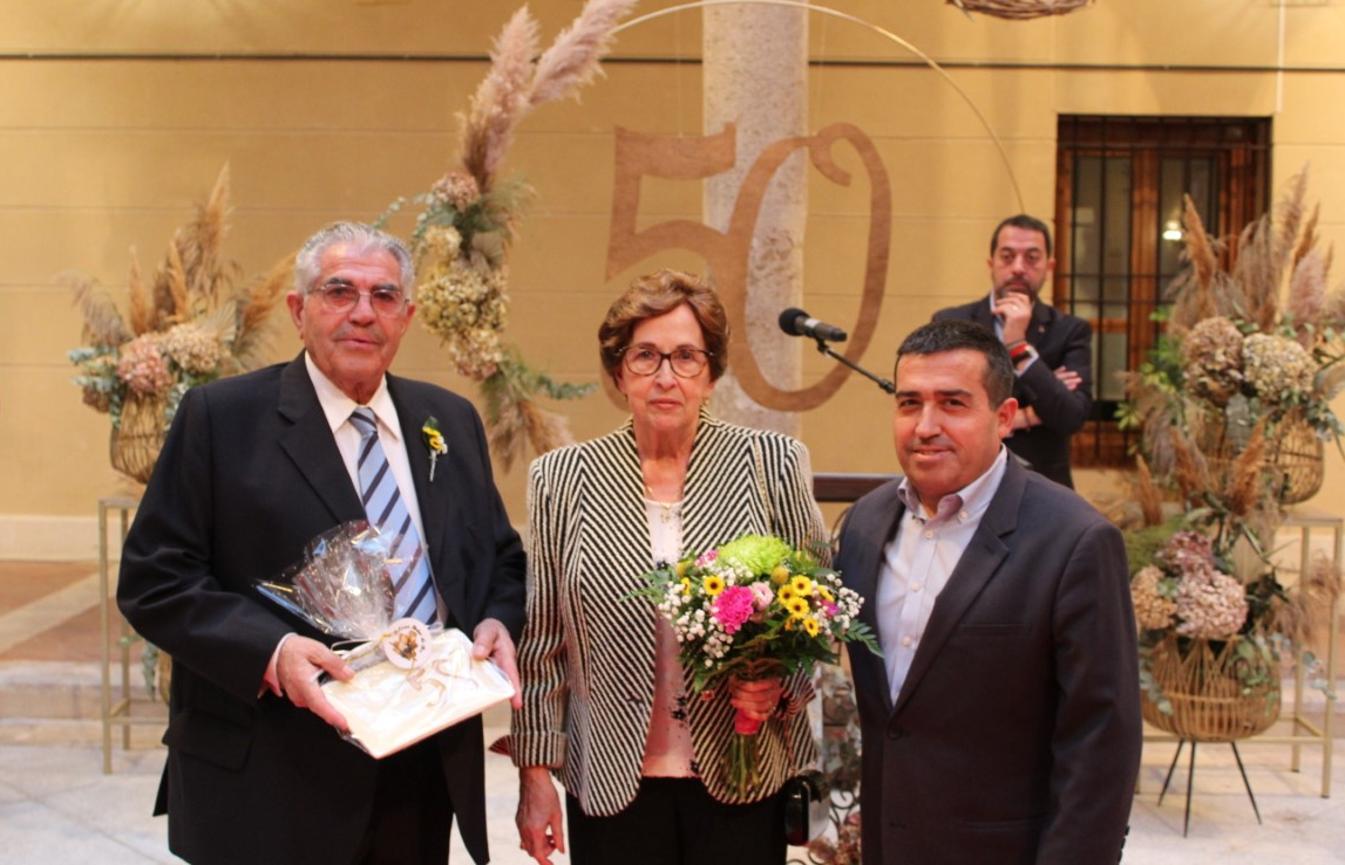 En imágenes: La celebración de las bodas de oro en Torrijos