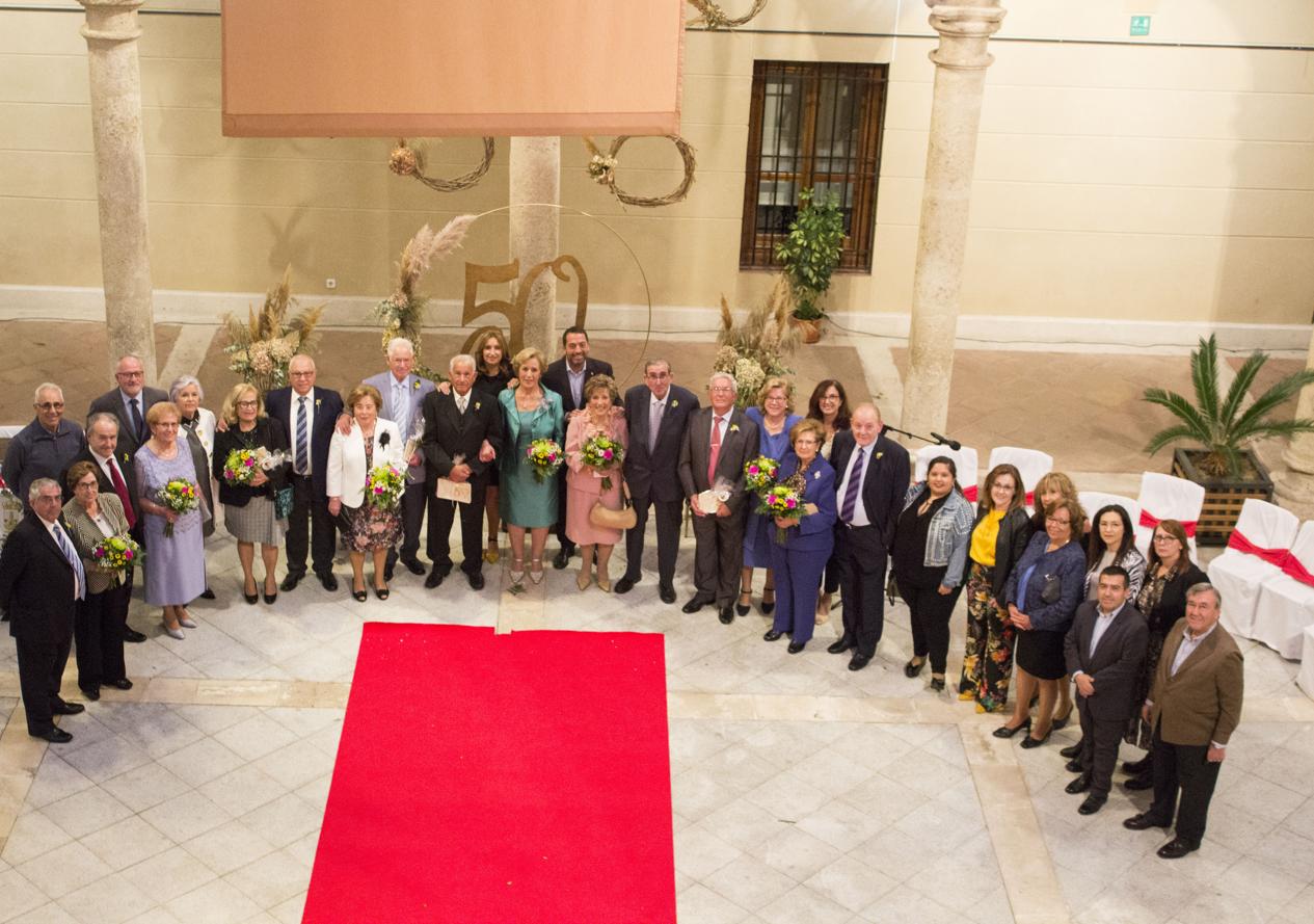 En imágenes: La celebración de las bodas de oro en Torrijos