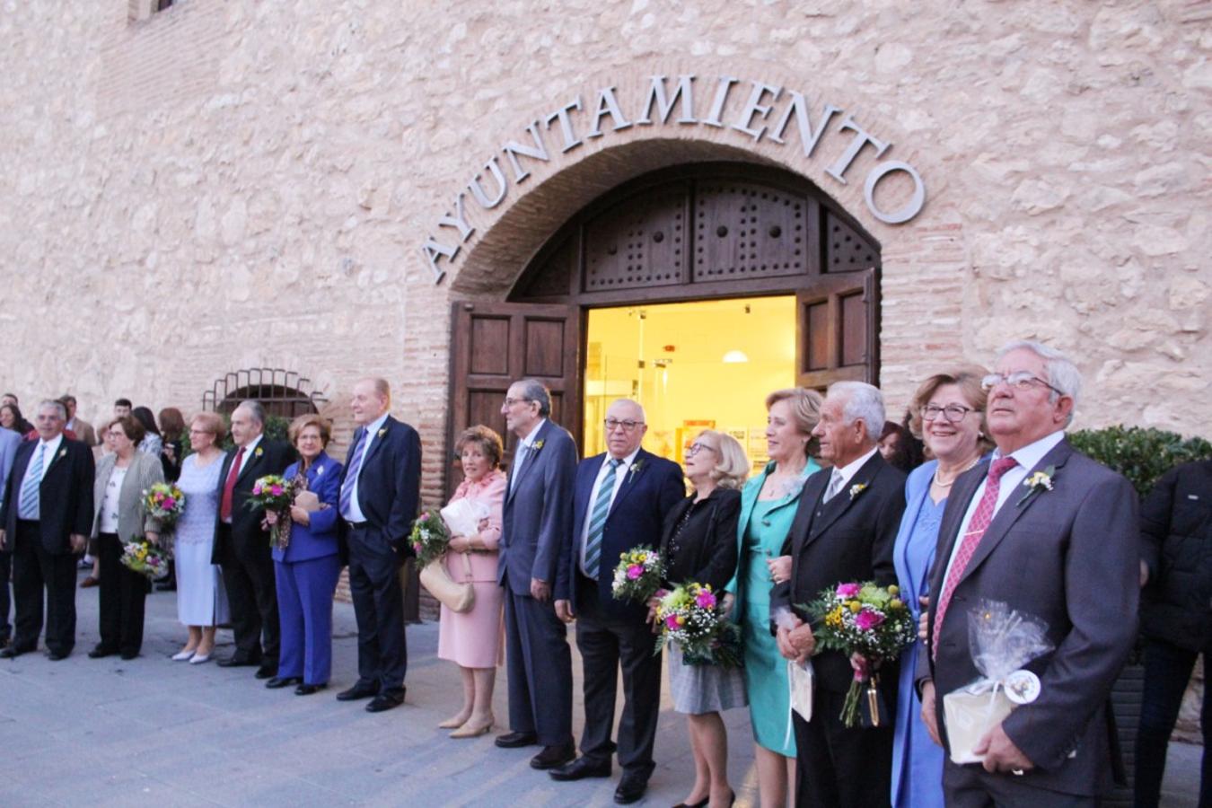 En imágenes: La celebración de las bodas de oro en Torrijos