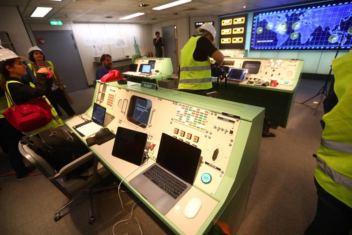 Las primeras imágenes de la reparación del crucero Oasis, de Royal Caribbean