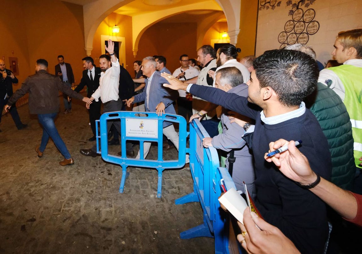 FOTOS: Lleno absoluto en el mitin de Santiago Abascal en Jerez