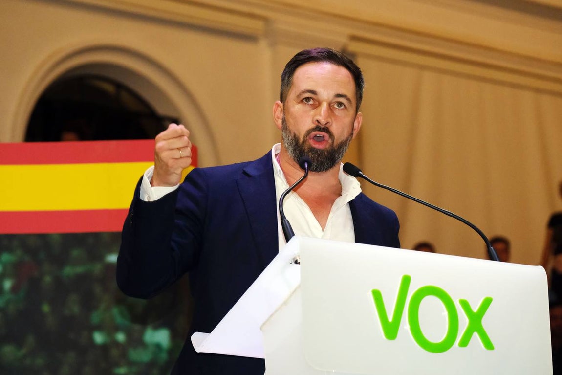 FOTOS: Lleno absoluto en el mitin de Santiago Abascal en Jerez