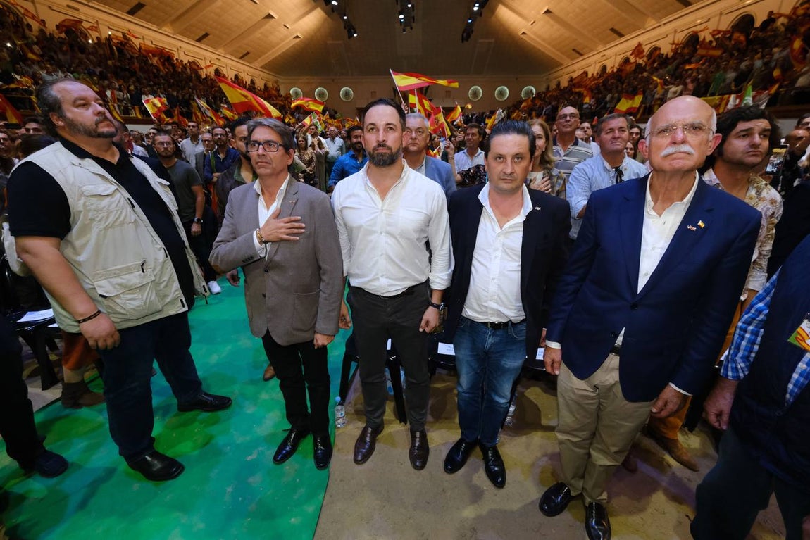 FOTOS: Lleno absoluto en el mitin de Santiago Abascal en Jerez